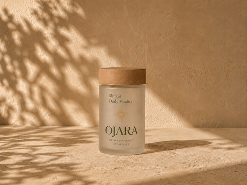 Ojara Shilajit Daily Vitality jar